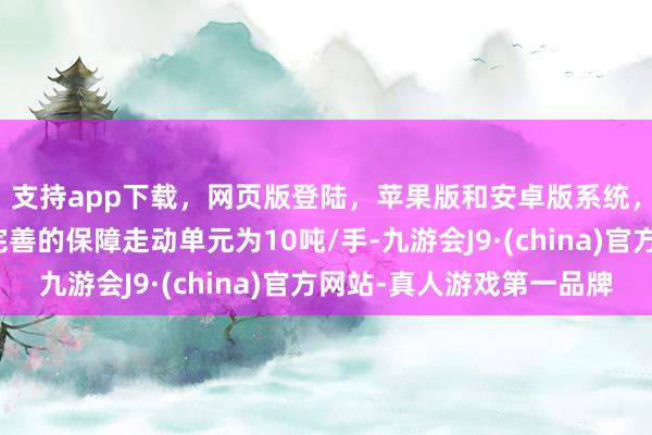 支持app下载，网页版登陆，苹果版和安卓版系统，让您的资金得到最完善的保障走动单元为10吨/手-九游会J9·(china)官方网站-真人游戏第一品牌