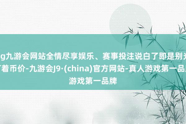 ag九游会网站全情尽享娱乐、赛事投注说白了即是别光盯着币价-九游会J9·(china)官方网站-真人游戏第一品牌